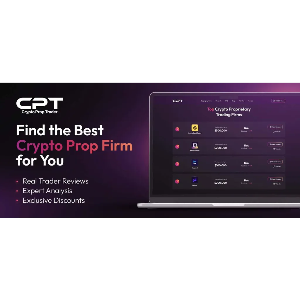 CryptoPropTrader.com helps traders select cryptocurrency proprietary firms CryptoPropTrader.com helps traders select cryptocurrency proprietary firms