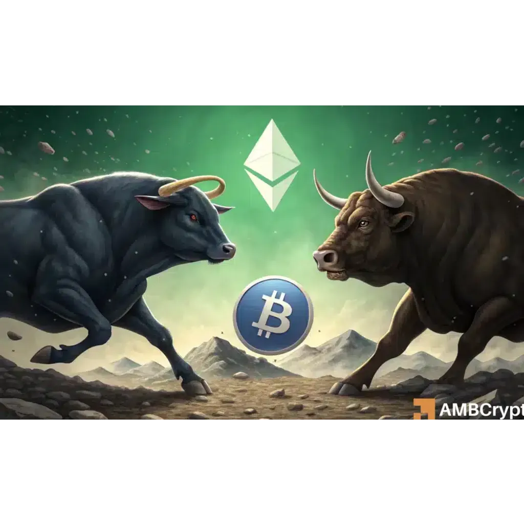Ethereum cools off as Bitcoin surges: Decoding smart money’s rotation game! Ethereum cools off as Bitcoin surges: Decoding smart money’s rotation game!