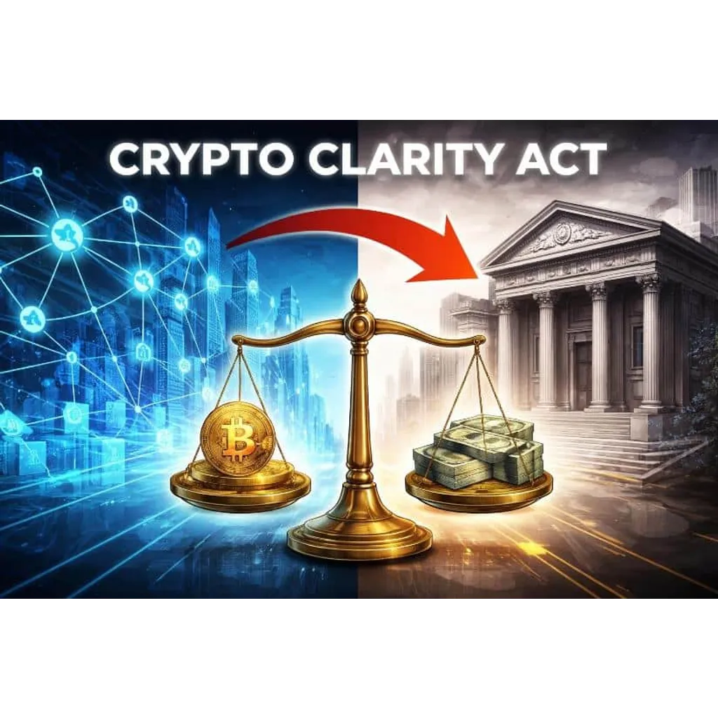 CLARITY Act Becomes Battle Over Who Controls Onchain Dollar Yield as Banks and Crypto Clash CLARITY Act Becomes Battle Over Who Controls Onchain Dollar Yield as Banks and Crypto Clash