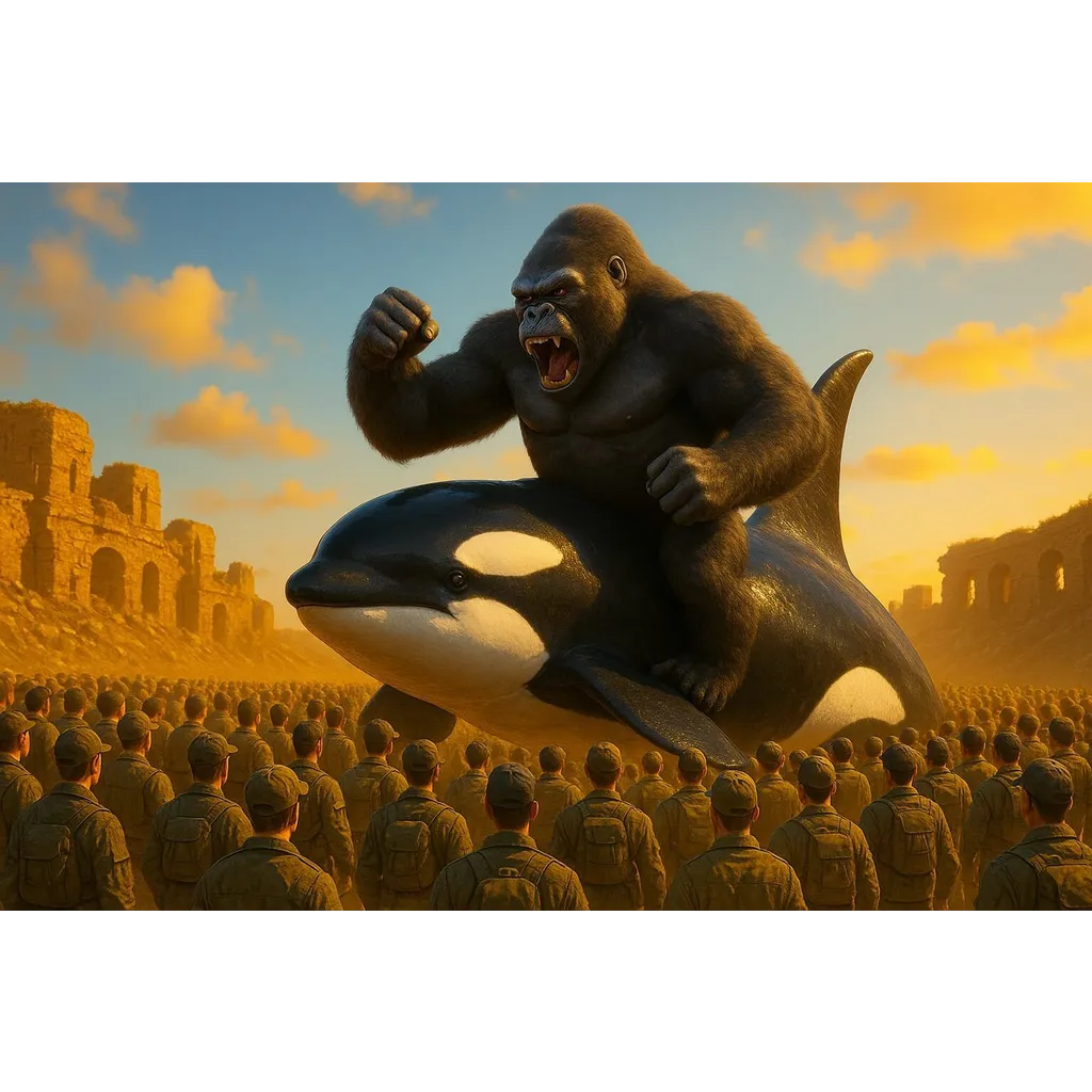 100 men vs Gorilla game drops on Steam but what about 100 Degens vs 1 Gorilla Whale? 100 men vs Gorilla game drops on Steam but what about 100 Degens vs 1 Gorilla Whale?