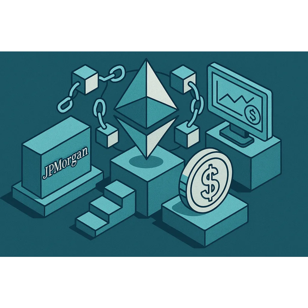 JPMorgan expands blockchain push with tokenized money-market fund on Ethereum JPMorgan expands blockchain push with tokenized money-market fund on Ethereum