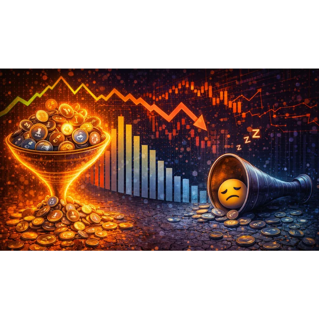 From FOMO to Apathy: Altcoin Volumes Reflect Deepening Market Fatigue From FOMO to Apathy: Altcoin Volumes Reflect Deepening Market Fatigue
