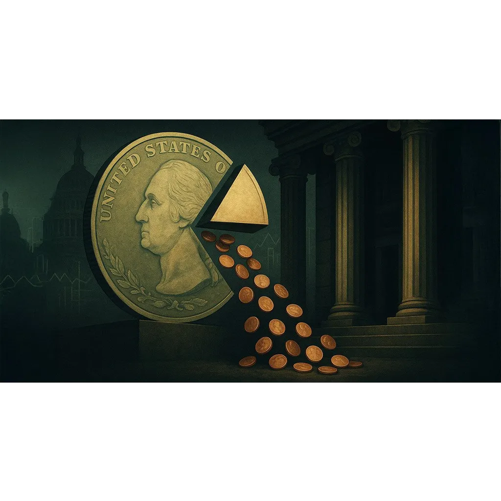 Twenty-three cents per tax dollar pays U.S. debt interest Twenty-three cents per tax dollar pays U.S. debt interest