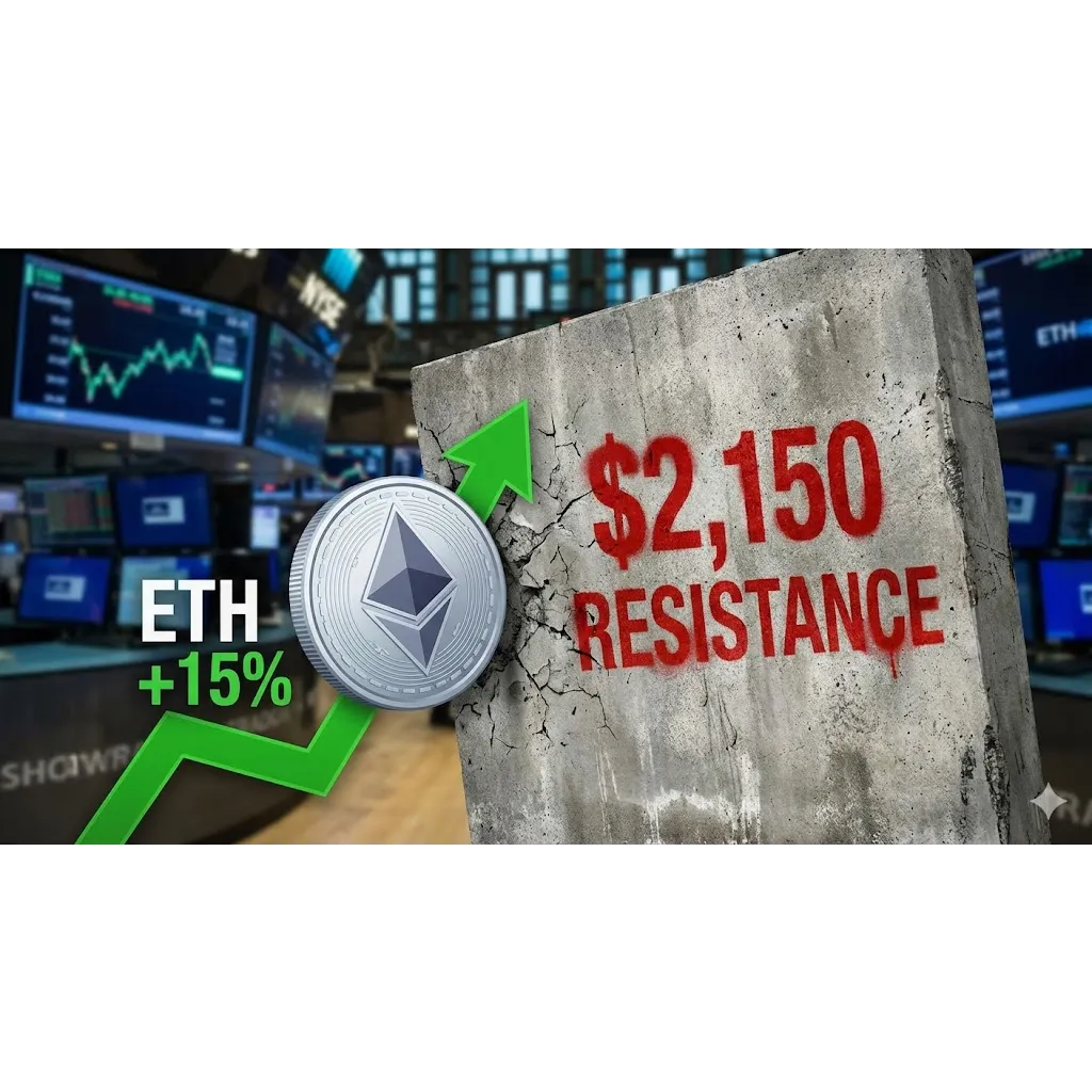 Ethereum Price Rally Hits Wall at ,150 After Explosive 15% Move Ethereum Price Rally Hits Wall at ,150 After Explosive 15% Move
