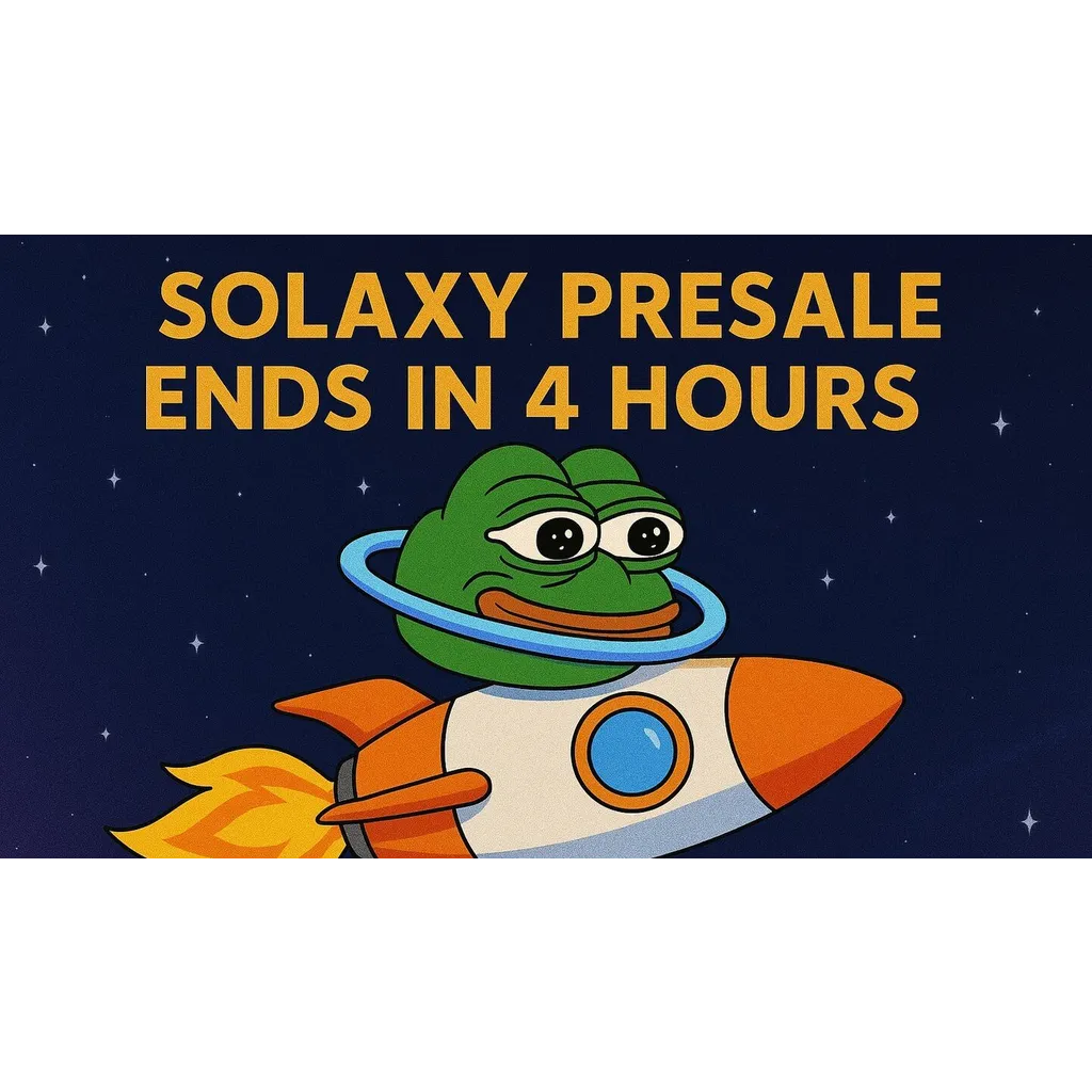 4 Hours Left of the Best Presale of 2025: Solaxy Raises M in Explosive Run 4 Hours Left of the Best Presale of 2025: Solaxy Raises M in Explosive Run