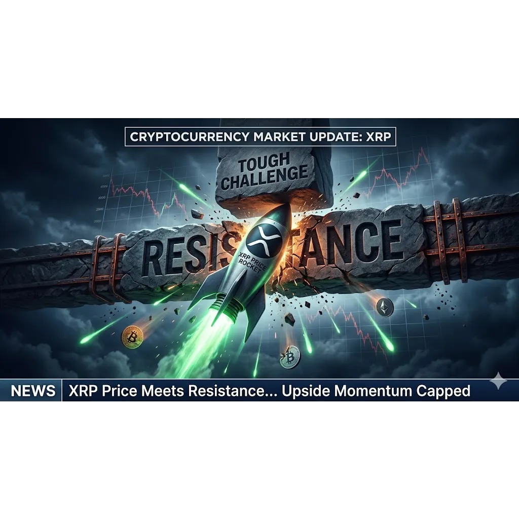 XRP Price Meets Resistance, Tough Challenge Caps Upside Momentum XRP Price Meets Resistance, Tough Challenge Caps Upside Momentum