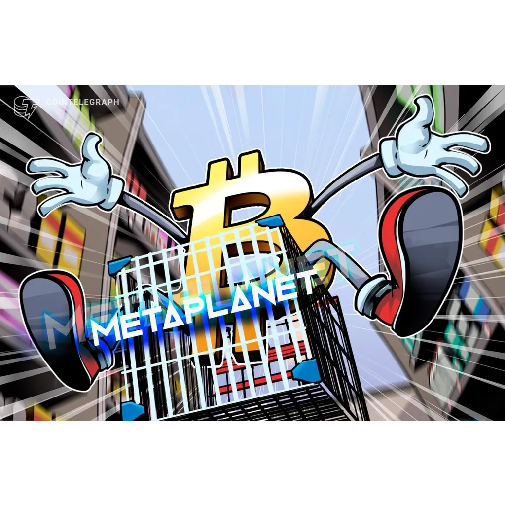 Metaplanet becomes five Bitcoin treasury holder with 3 million purchase Metaplanet becomes five Bitcoin treasury holder with 3 million purchase