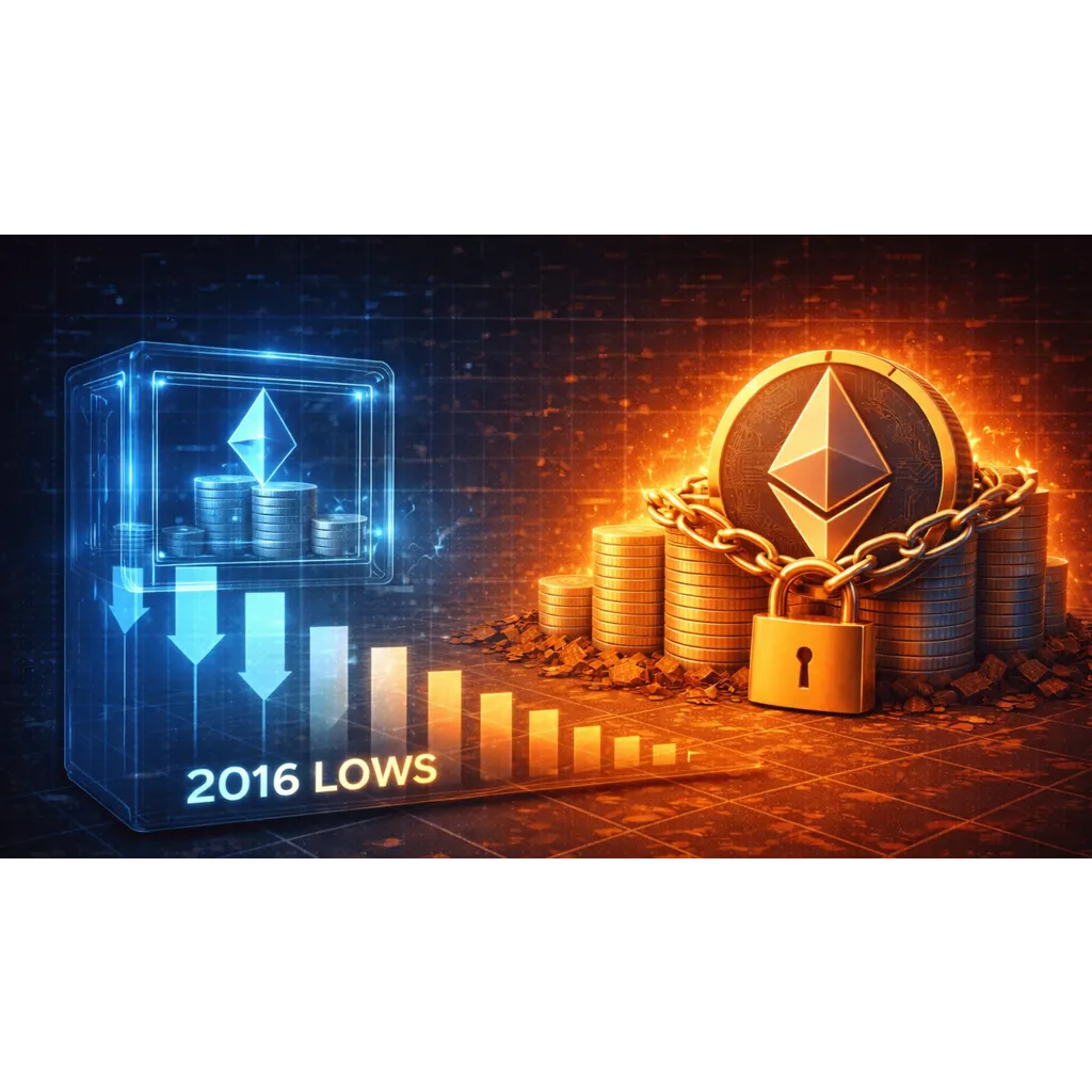 Ethereum Exchange Supply Falls To 2016 Lows – Long-Term Holding Dominates Ethereum Exchange Supply Falls To 2016 Lows – Long-Term Holding Dominates