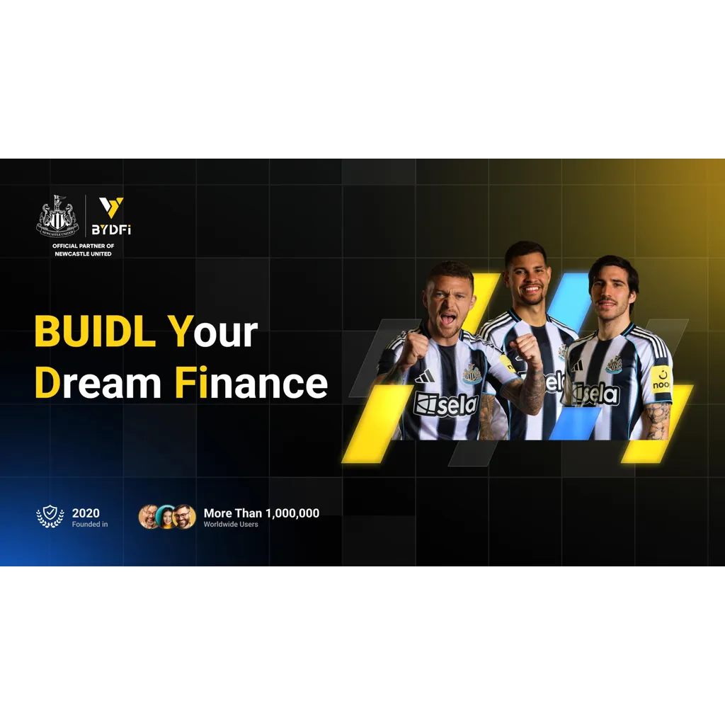 BYDFi promotes BUIDL ethos during Newcastle United Arsenal match BYDFi promotes BUIDL ethos during Newcastle United Arsenal match