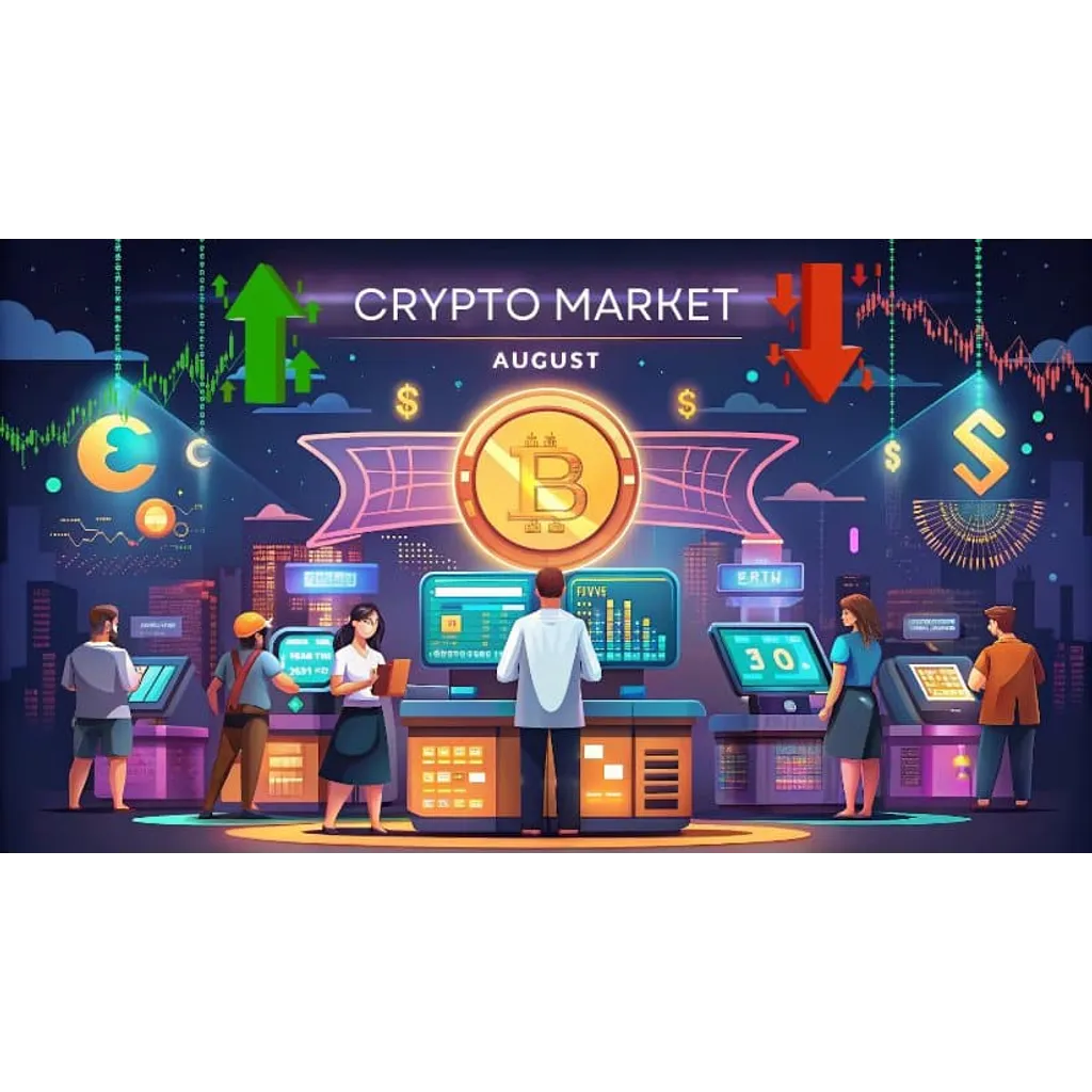 Crypto Markets Face High-Stakes August Crypto Markets Face High-Stakes August