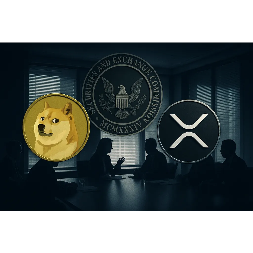 SEC reviews XRP and Dogecoin ETF proposals following confidential industry meetings in 2024 SEC reviews XRP and Dogecoin ETF proposals following confidential industry meetings in 2024