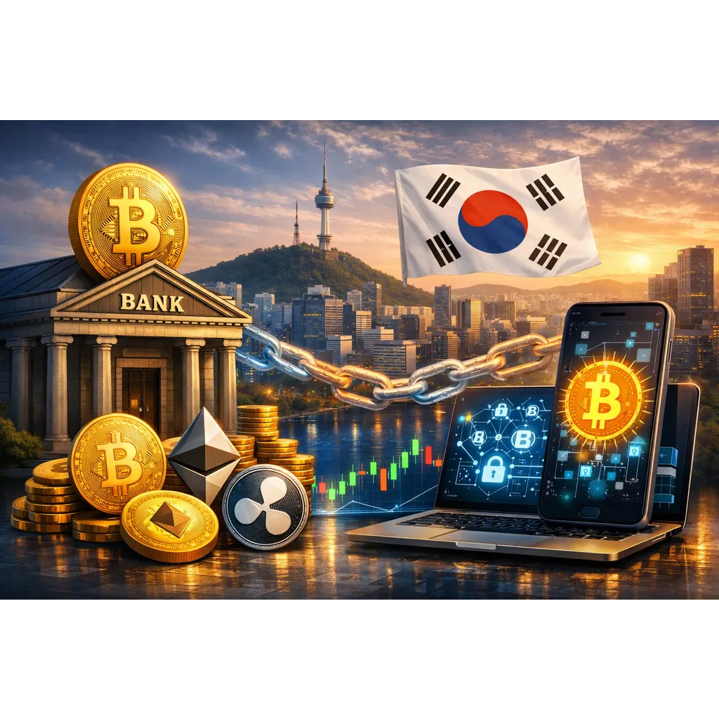 South Korea may target fairer crypto market with banking rule changes: report South Korea may target fairer crypto market with banking rule changes: report
