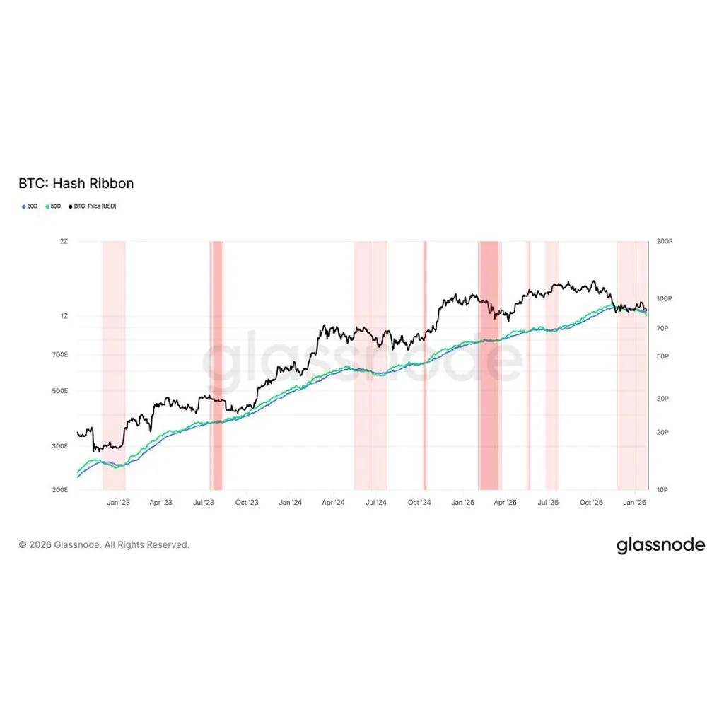 As Hash Ribbon capitulation deepens, history points to price expansion phase for BTC As Hash Ribbon capitulation deepens, history points to price expansion phase for BTC
