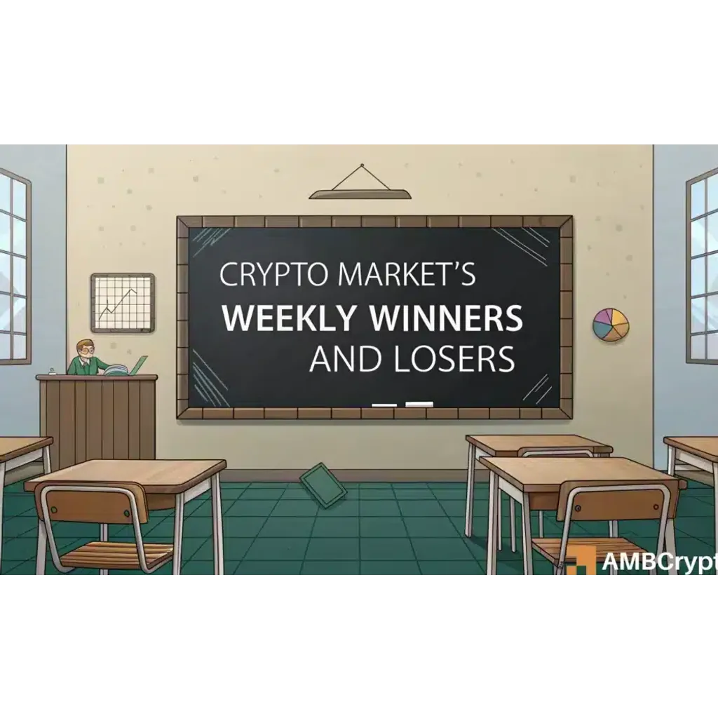 Crypto weekly winners and losers: AERO, LDO, XMR, TON Crypto weekly winners and losers: AERO, LDO, XMR, TON