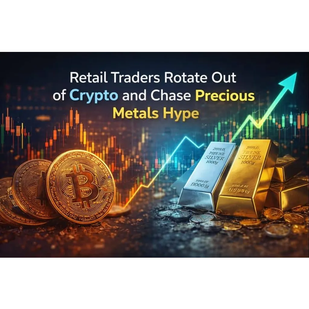 Retail Traders Are Rotating Out of Crypto — and Back Into the Oldest Debasement Trade in History Retail Traders Are Rotating Out of Crypto — and Back Into the Oldest Debasement Trade in History