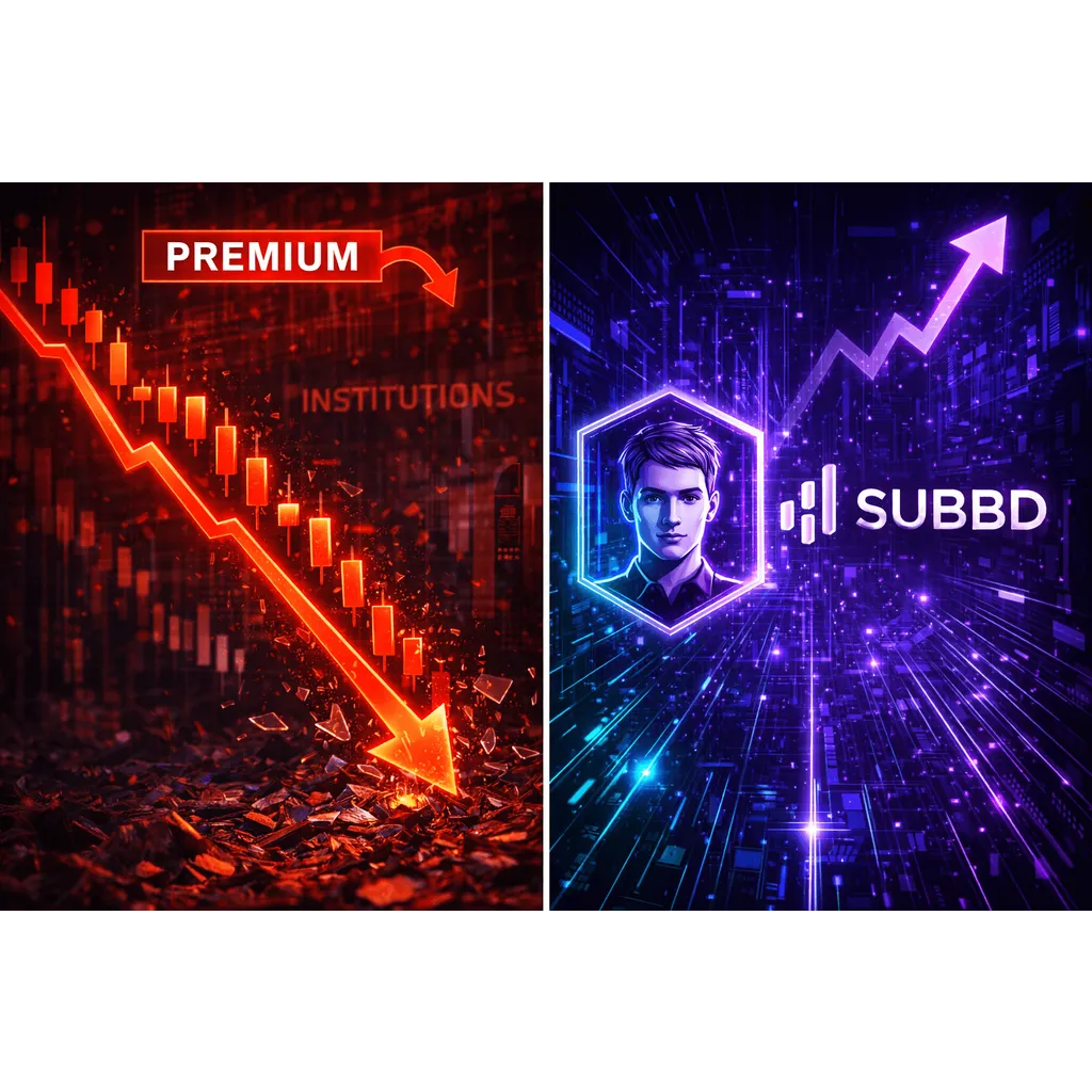 Coinbase Premium Dips Signal Institutional Selloff as SUBBD Presale Hits .4M Coinbase Premium Dips Signal Institutional Selloff as SUBBD Presale Hits .4M