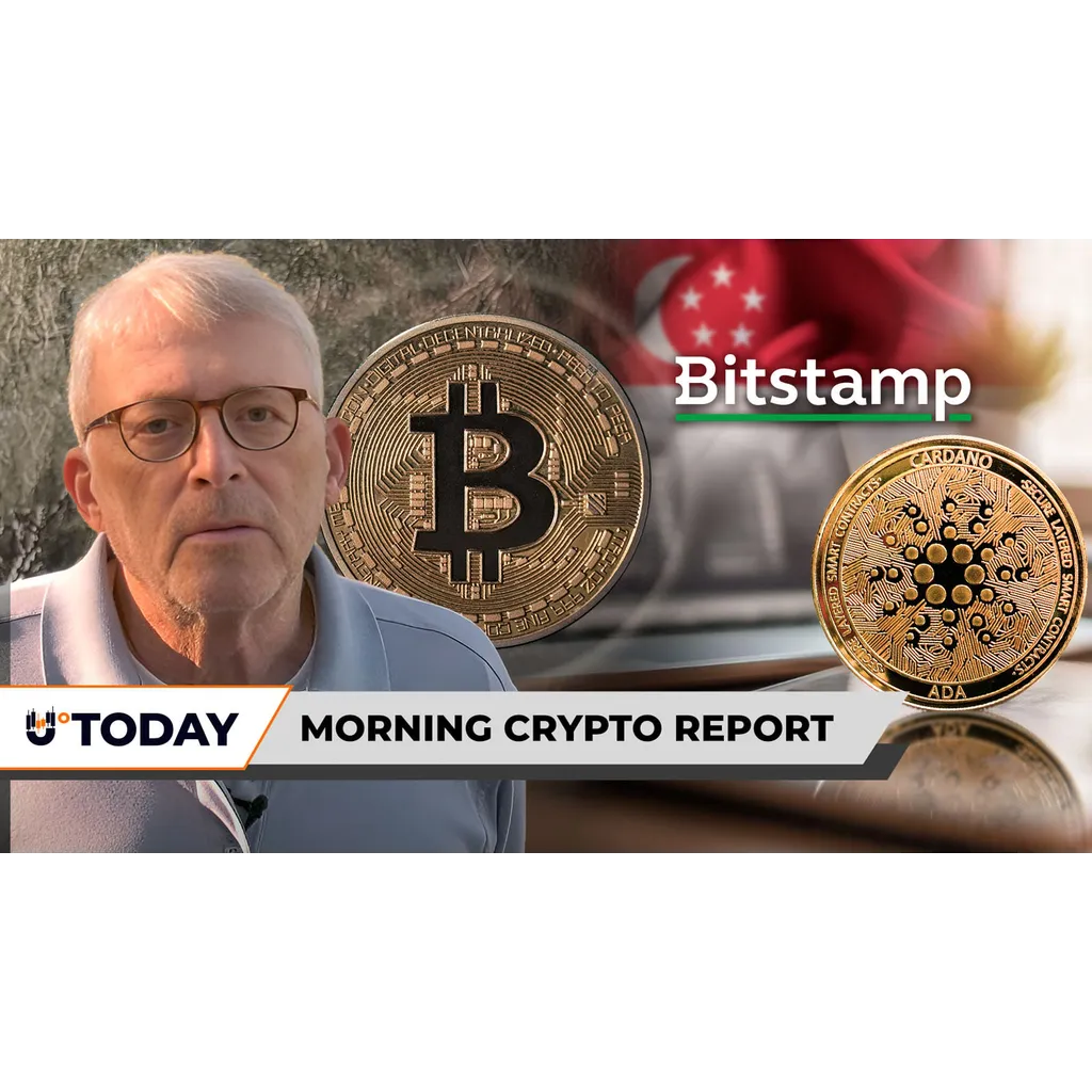 Morning Crypto Report: Cardano (ADA) Listed on Bitstamp Singapore, Peter Brandt Skeptical of 0K Bitcoin Target, Dogecoin Price Confirms ‘Death Cross’ on Weekly DOGE Chart Morning Crypto Report: Cardano (ADA) Listed on Bitstamp Singapore, Peter Brandt Skeptical of 0K Bitcoin Target, Dogecoin Price Confirms ‘Death Cross’ on Weekly DOGE Chart