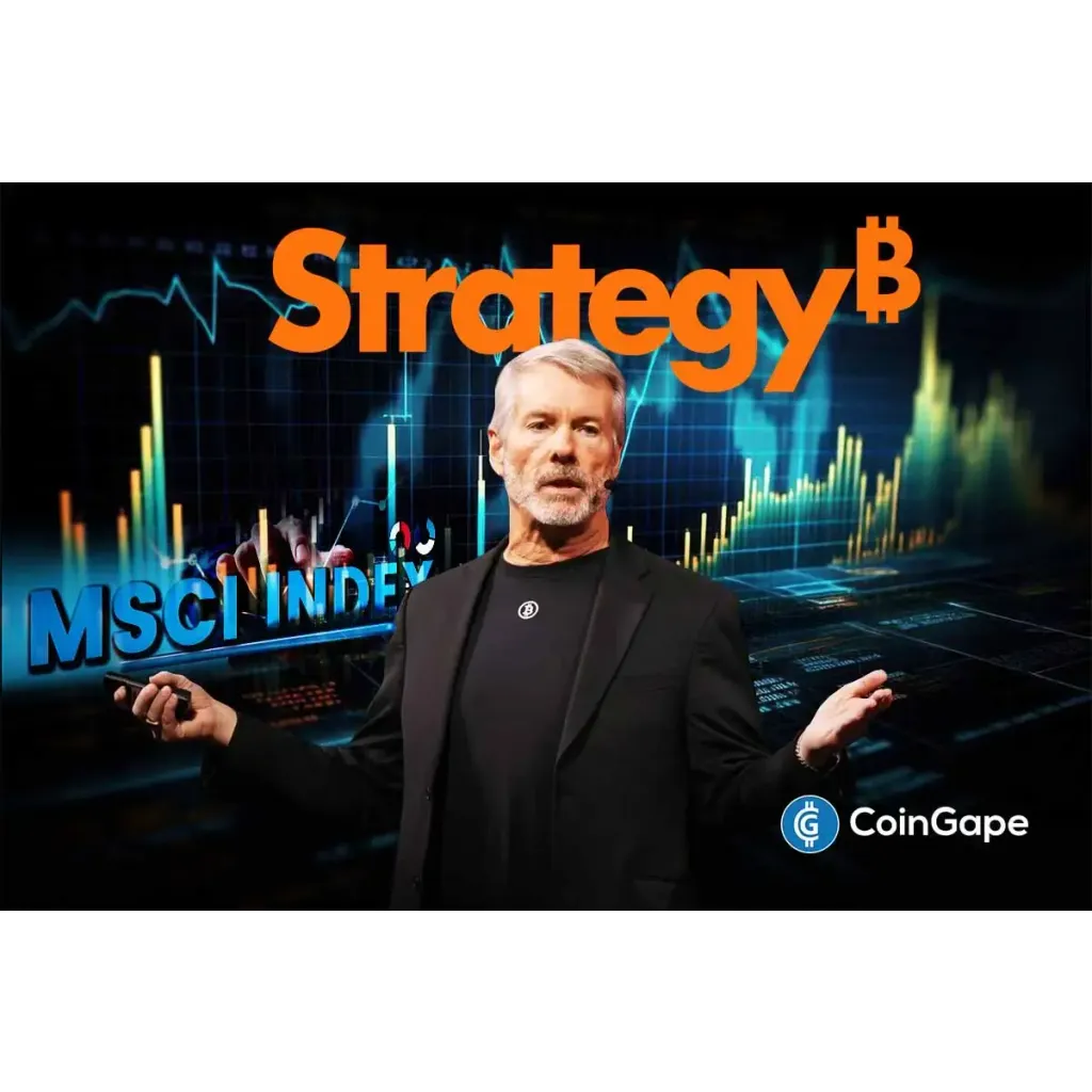 MicroStrategy Faces MSCI Index Removal Threat as Bitcoin Strategy Talks Proceed MicroStrategy Faces MSCI Index Removal Threat as Bitcoin Strategy Talks Proceed
