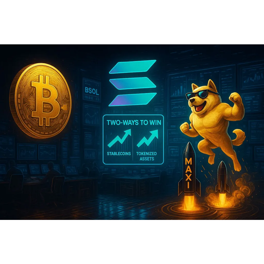 Bitwise compares Solana to Bitcoin and traders watch meme coins like Maxi Doge Bitwise compares Solana to Bitcoin and traders watch meme coins like Maxi Doge