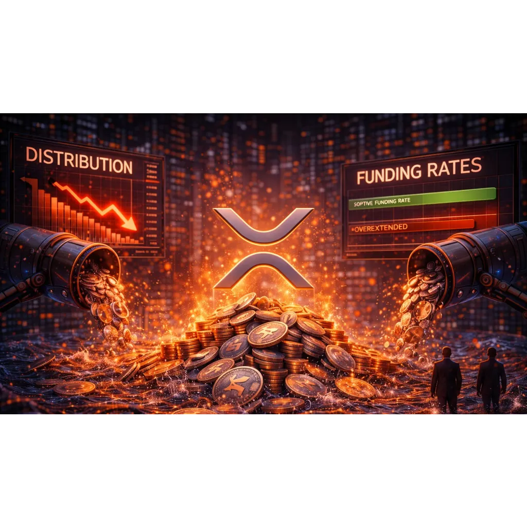 XRP Distribution Phase Continues, But Funding Rates Suggest Shorts Are Overextended XRP Distribution Phase Continues, But Funding Rates Suggest Shorts Are Overextended