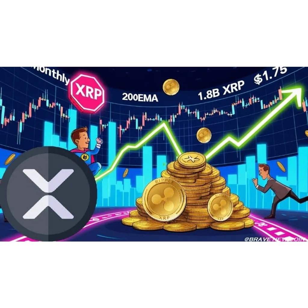 XRP Tests Monthly 20EMA as 1.8 Billion XRP Forms Support at .75 XRP Tests Monthly 20EMA as 1.8 Billion XRP Forms Support at .75