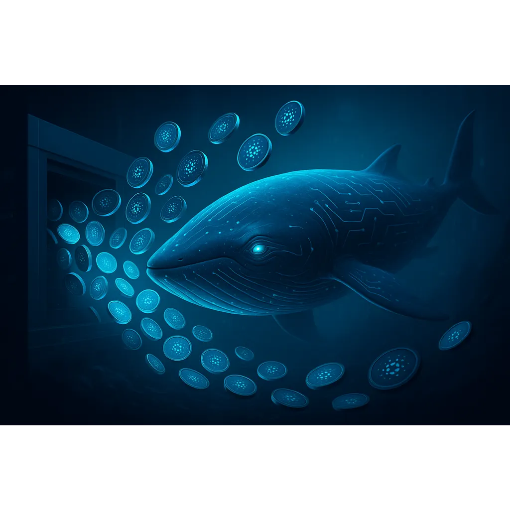 Cardano whale moves 54 million dollars in ADA from Coinbase exchange Cardano whale moves 54 million dollars in ADA from Coinbase exchange