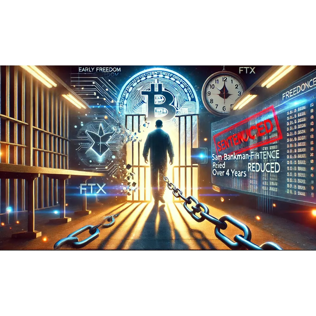 Early Freedom: FTX’s Sam Bankman-Fried’s Sentence Reduced By Over 4 Years | Bitcoinist.com Early Freedom: FTX’s Sam Bankman-Fried’s Sentence Reduced By Over 4 Years | Bitcoinist.com