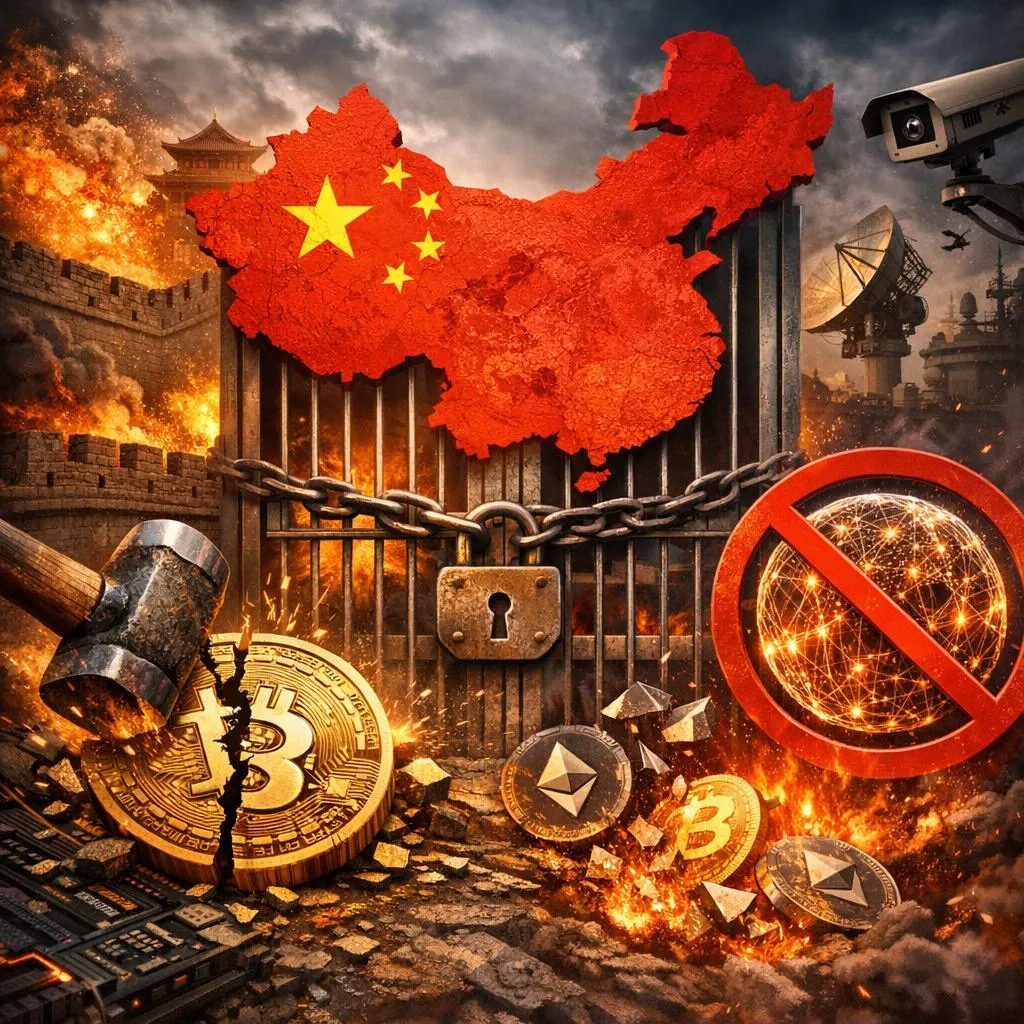 China Steps Up Crypto Crackdown, Blocks Domestic And Overseas Issuers China Steps Up Crypto Crackdown, Blocks Domestic And Overseas Issuers