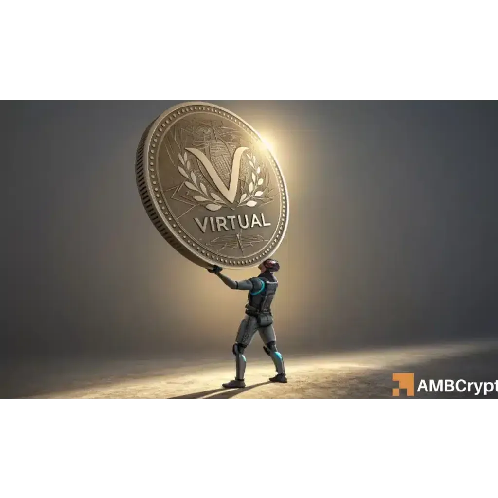 VIRTUAL rockets 90% – Will smart-money hype hurl it past next? VIRTUAL rockets 90% – Will smart-money hype hurl it past next?