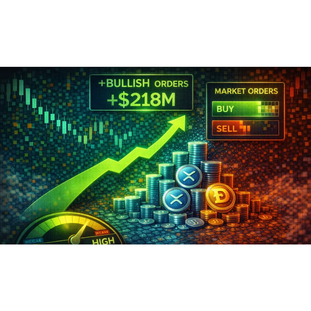 XRP Shows Signs Of Strength: Market Orders Turn Increasingly Bullish XRP Shows Signs Of Strength: Market Orders Turn Increasingly Bullish