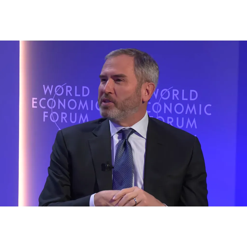 What Ripple CEO Garlinghouse Said At WEF Davos 2026 What Ripple CEO Garlinghouse Said At WEF Davos 2026
