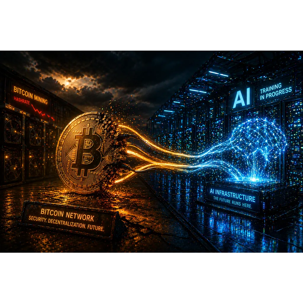 Bitcoin Mining Shifting To AI At Record Pace, Analyst Warns Bitcoin Mining Shifting To AI At Record Pace, Analyst Warns