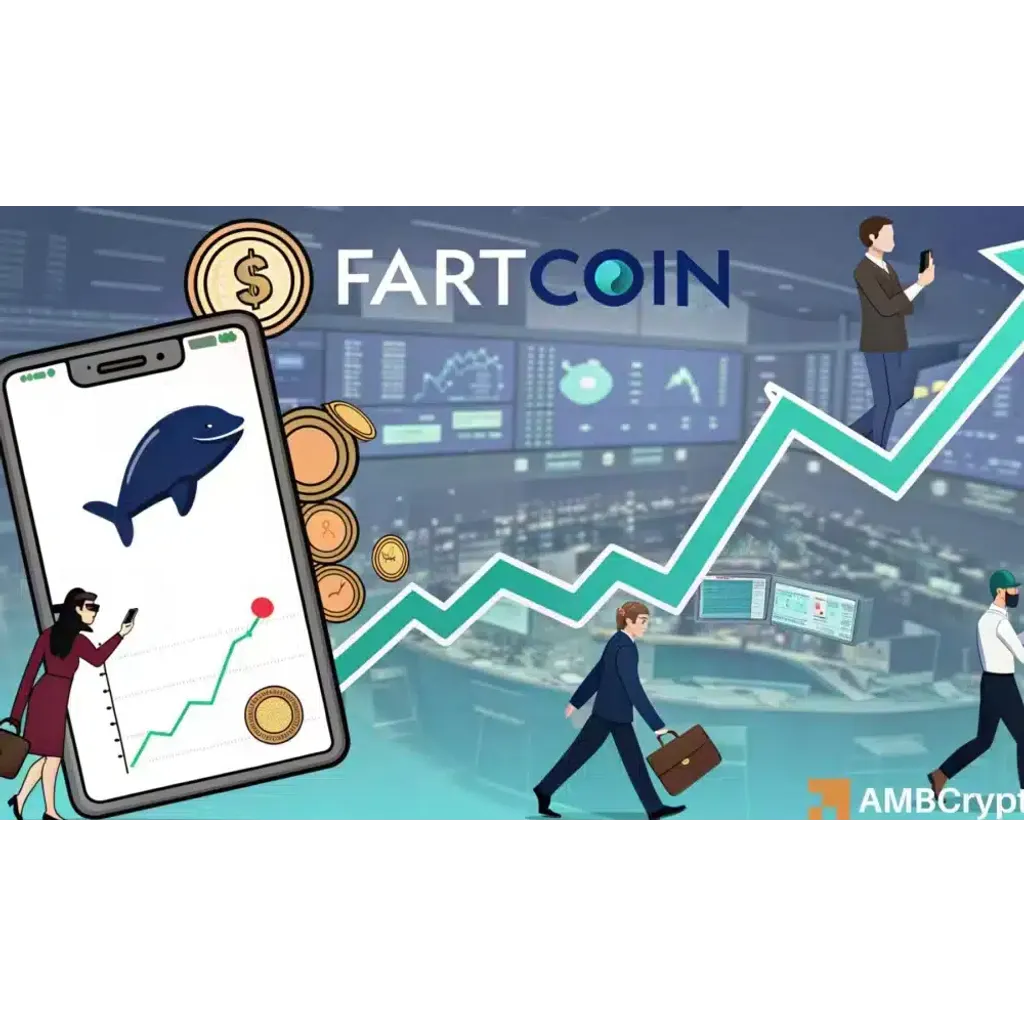 FARTCOIN hits .3 following 28% surge amid Bitcoin rise FARTCOIN hits .3 following 28% surge amid Bitcoin rise