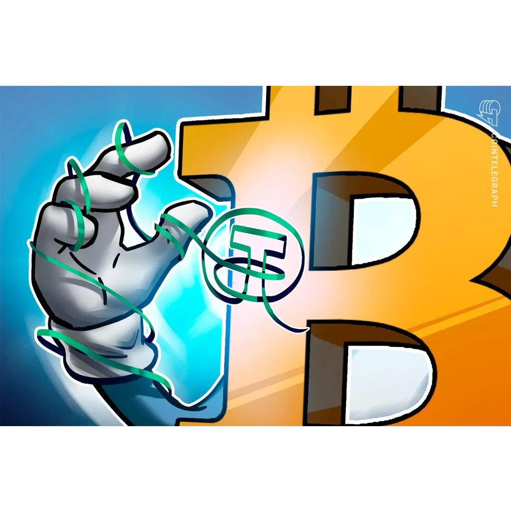 Glassnode observes strong negative correlation between Bitcoin and Tether activity Glassnode observes strong negative correlation between Bitcoin and Tether activity
