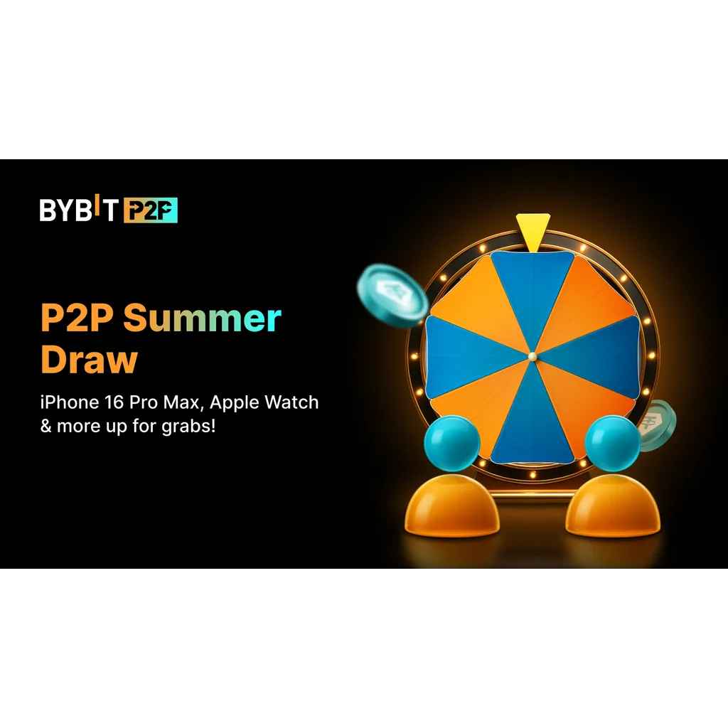 Bybit P2P Summer Draw Turns up the Heat with iPhone 16 Pro Max and Premium Tech Prizes ETHNews Bybit P2P Summer Draw Turns up the Heat with iPhone 16 Pro Max and Premium Tech Prizes ETHNews
