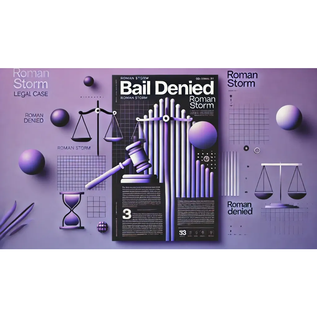 Roman Storm bail request denied Roman Storm bail request denied