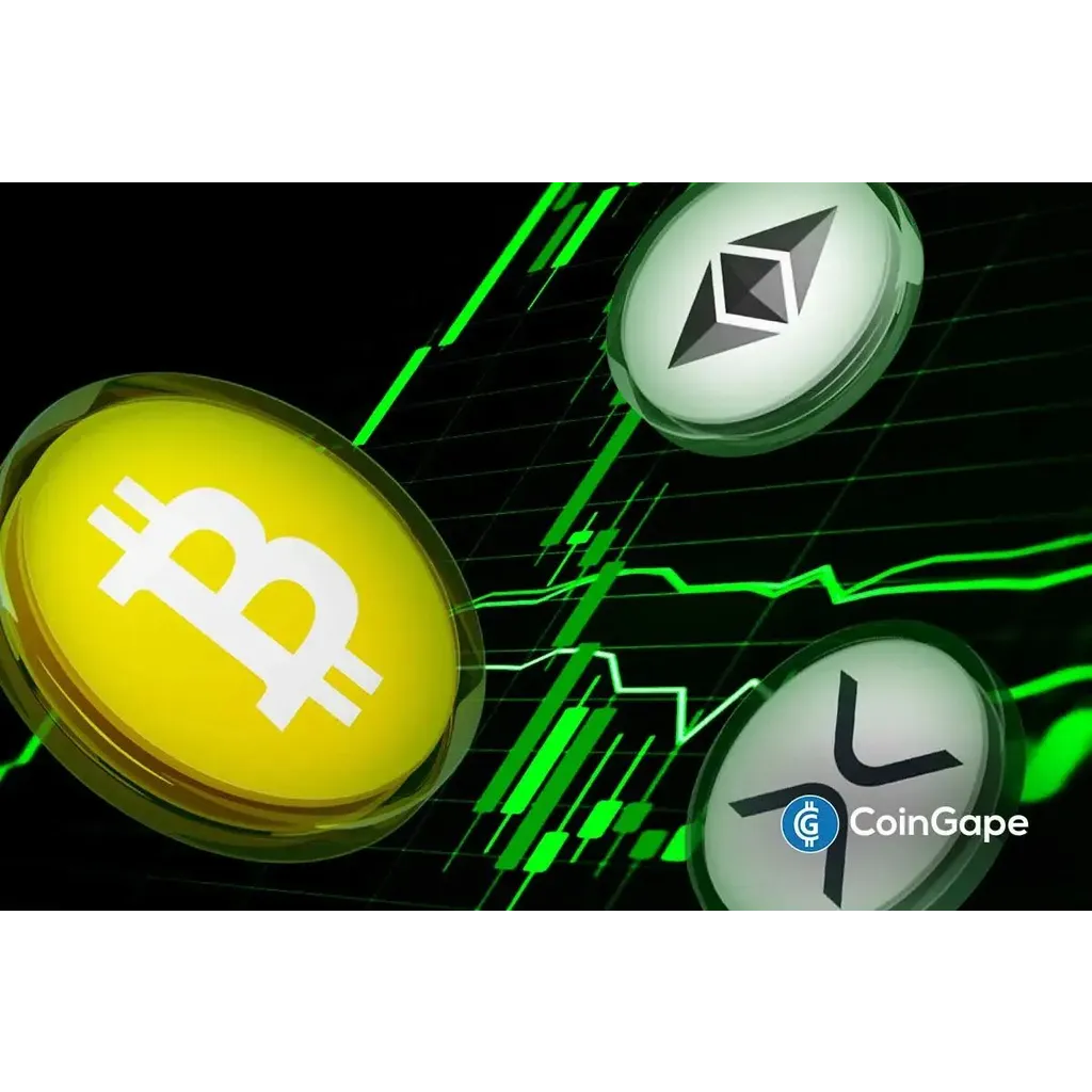 Bitcoin, Ethereum and XRP Turn Green Bitcoin, Ethereum and XRP Turn Green