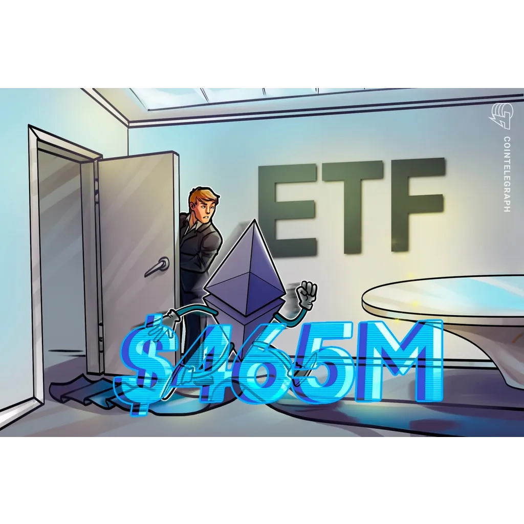 Record 5M outflow in Spot Ether ETFs Record 5M outflow in Spot Ether ETFs
