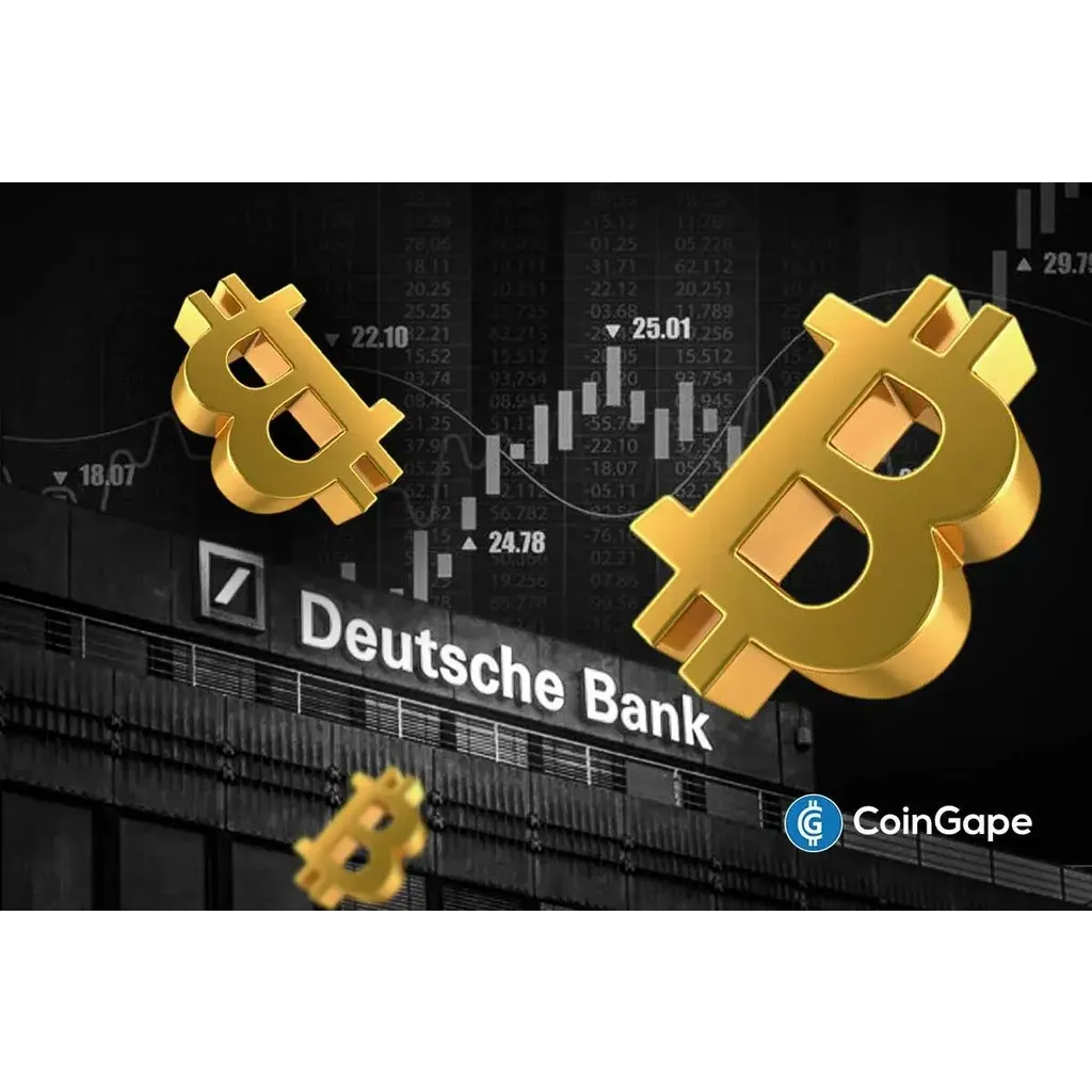 Deutsche Bank central banks adopt Bitcoin with gold by 2030 Deutsche Bank central banks adopt Bitcoin with gold by 2030