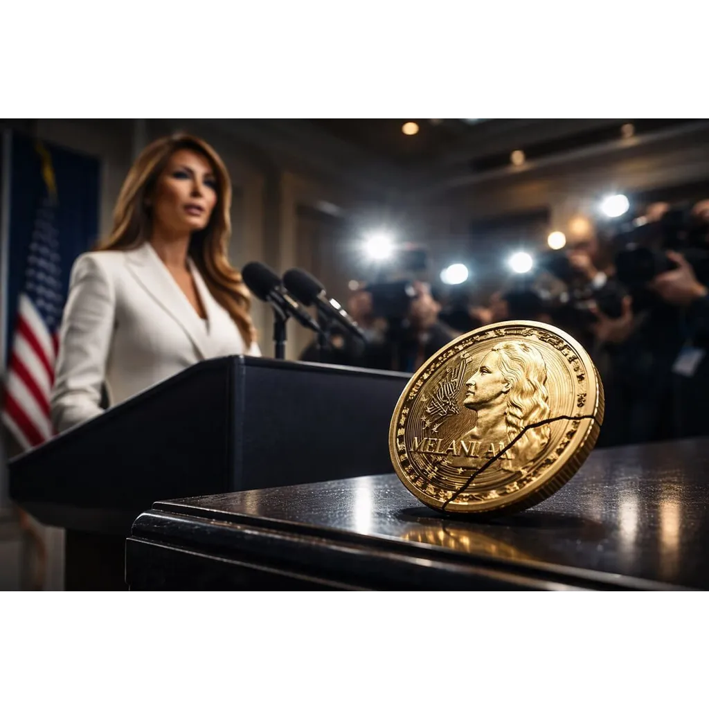 Melania Trump’s token stays flat despite Jeffrey Epstein denial Melania Trump’s token stays flat despite Jeffrey Epstein denial