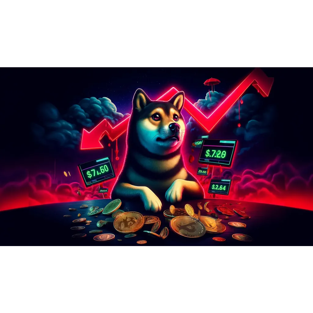Dogecoin Price Crash Threatens Support At alt= Dogecoin Price Crash Threatens Support At alt=