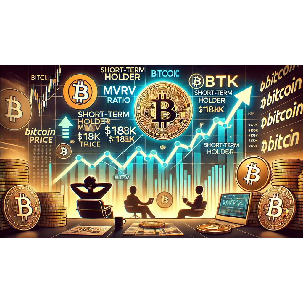Bitcoin’s short-term holder MVRV ratio rises… Bitcoin’s short-term holder MVRV ratio rises…