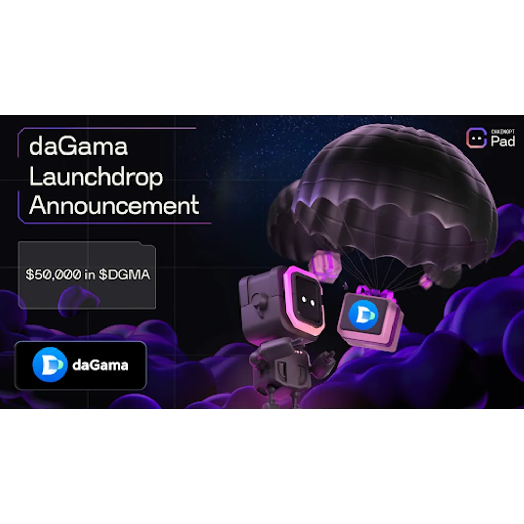 daGama announces ,000 launchdrop on ChainGPT pad platform daGama announces ,000 launchdrop on ChainGPT pad platform