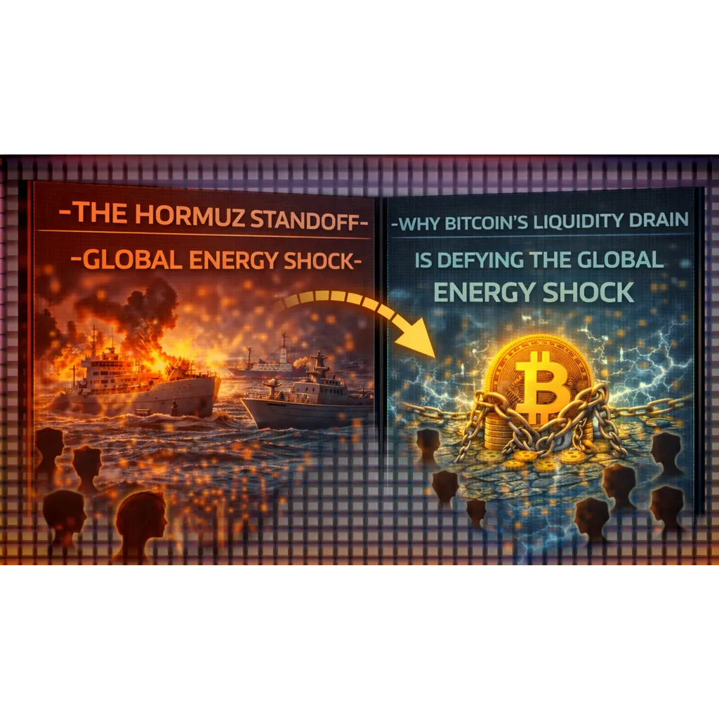 The Hormuz Standoff: Why Bitcoin’s Liquidity Drain Is Defying The Global Energy Shock The Hormuz Standoff: Why Bitcoin’s Liquidity Drain Is Defying The Global Energy Shock