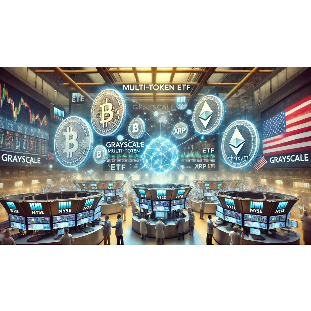Grayscale launches first US multi-token cryptocurrency ETF Grayscale launches first US multi-token cryptocurrency ETF