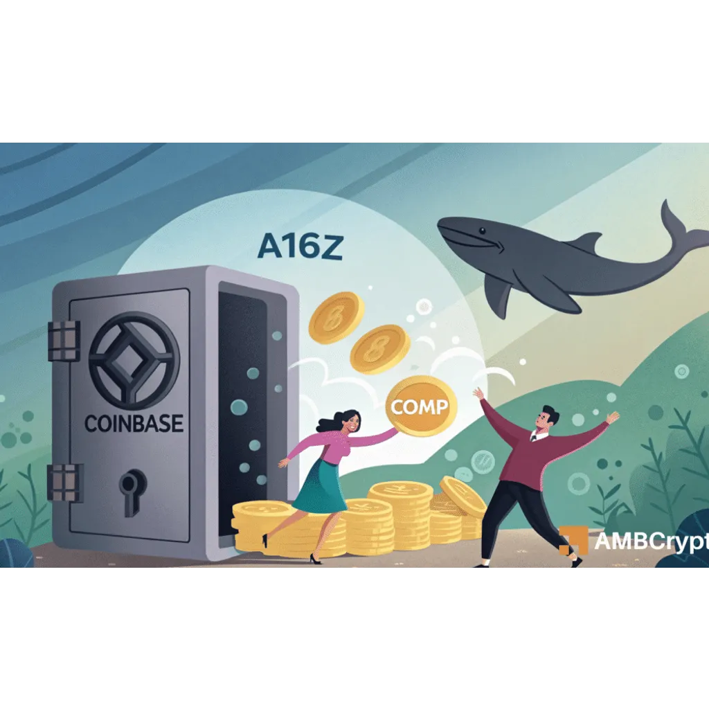 ai16z moves .76 mln COMP to Coinbase: Is a market shift underway? ai16z moves .76 mln COMP to Coinbase: Is a market shift underway?
