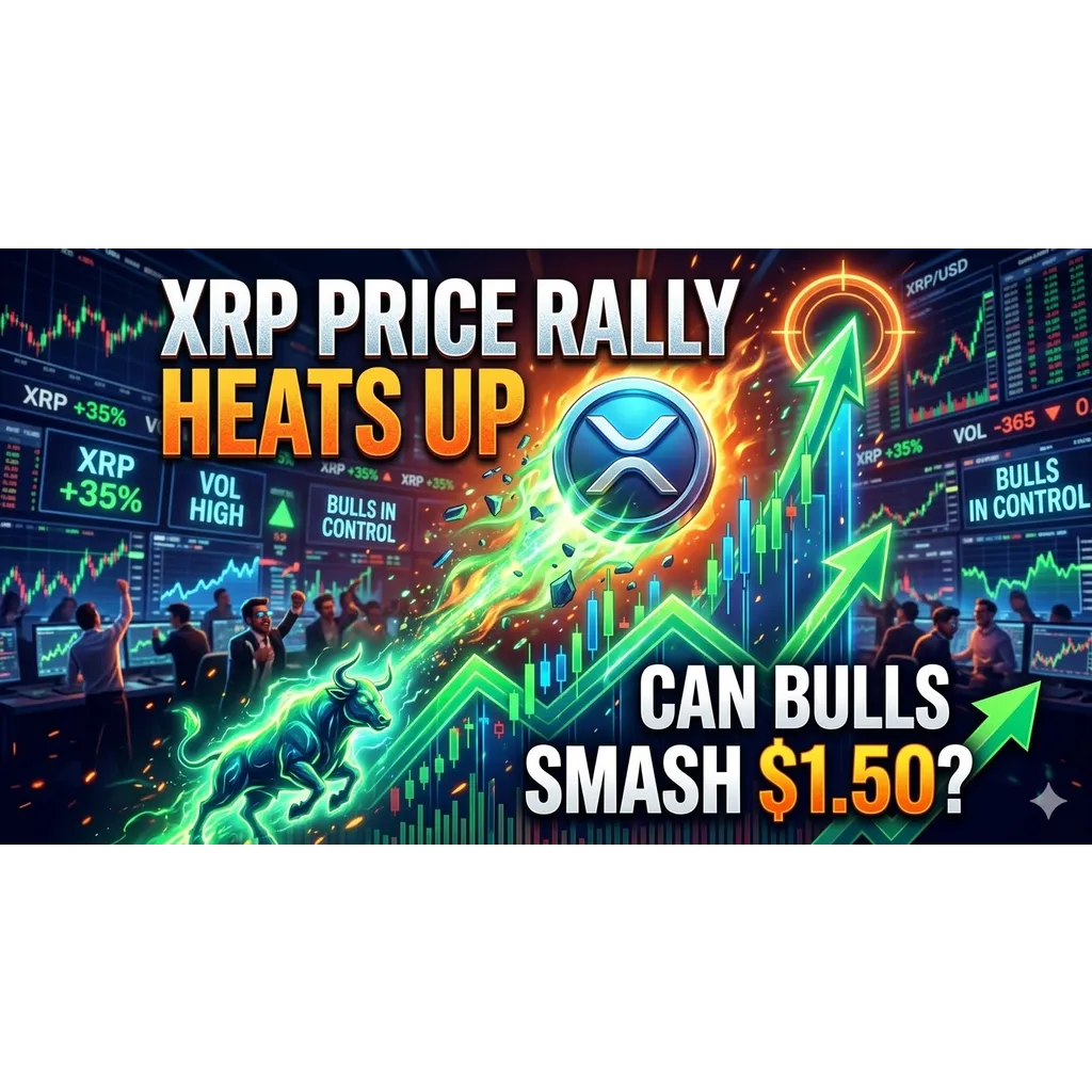XRP Price Rally Heats Up — Can Bulls Smash .50? XRP Price Rally Heats Up — Can Bulls Smash .50?