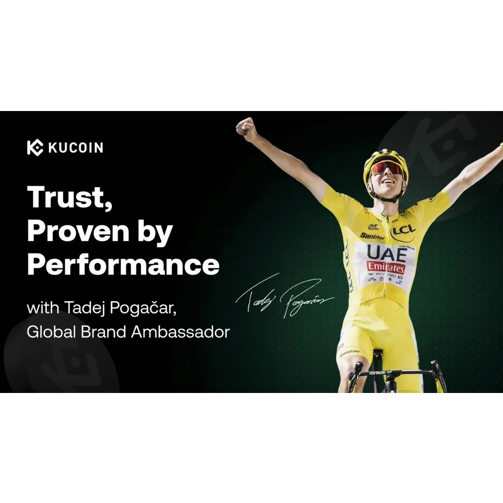 KuCoin Partners with Tadej Pogačar in One of the Few Value-Driven Collaborations Between Crypto and Elite Cycling KuCoin Partners with Tadej Pogačar in One of the Few Value-Driven Collaborations Between Crypto and Elite Cycling