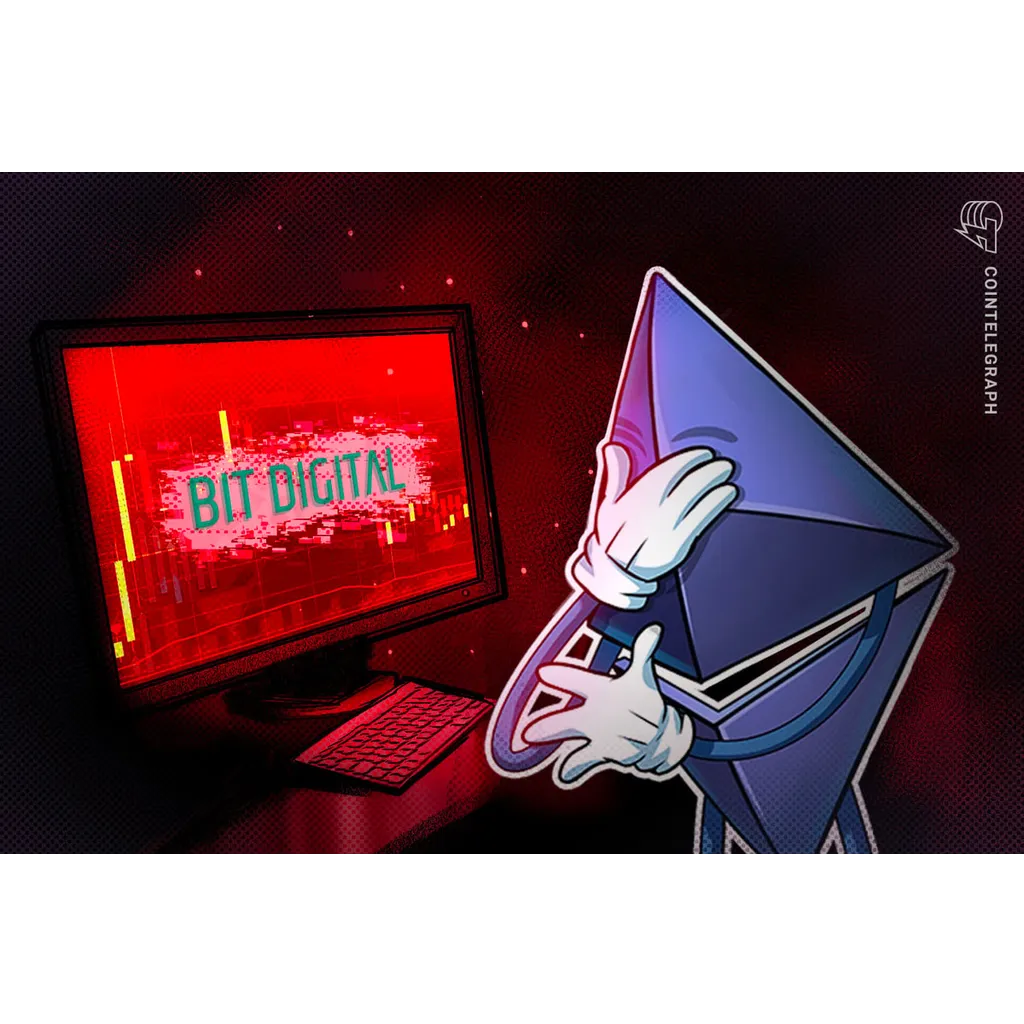 Bit Digital falls 4% as it ditches Bitcoin mining for Ethereum Bit Digital falls 4% as it ditches Bitcoin mining for Ethereum