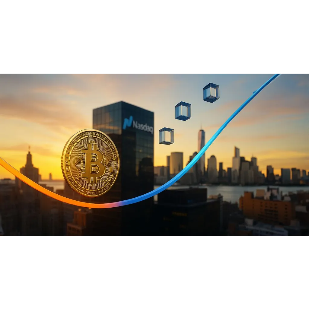 Bitcoin trades at thirty percent discount relative to Nasdaq fair value Bitcoin trades at thirty percent discount relative to Nasdaq fair value